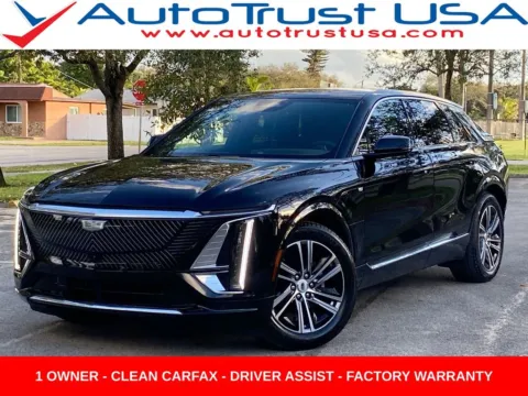 Black 2025 Cadillac LYRIQ Luxury for sale in Miramar, FL