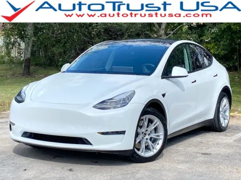 White 2021 Tesla Model Y Long Range for sale in Miramar, FL