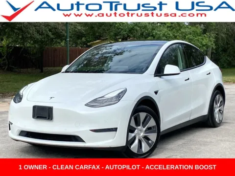 White 2020 Tesla Model Y Long Range for sale in Miramar, FL