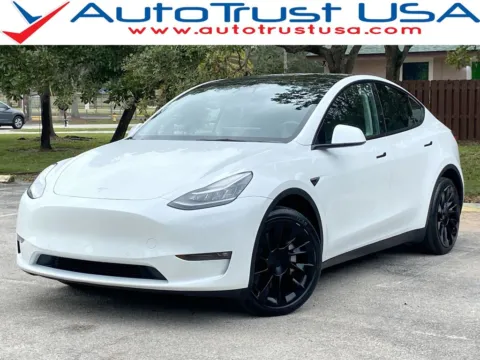 White 2022 Tesla Model Y Long Range for sale in Miramar, FL