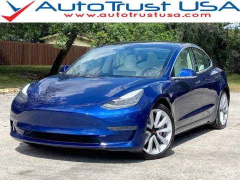 Blue 2020 Tesla Model 3 Standard Range Plus for sale in Miramar, FL