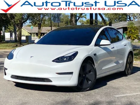 White 2023 Tesla Model 3 for sale in Miramar, FL