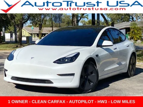 White 2023 Tesla Model 3 for sale in Miramar, FL