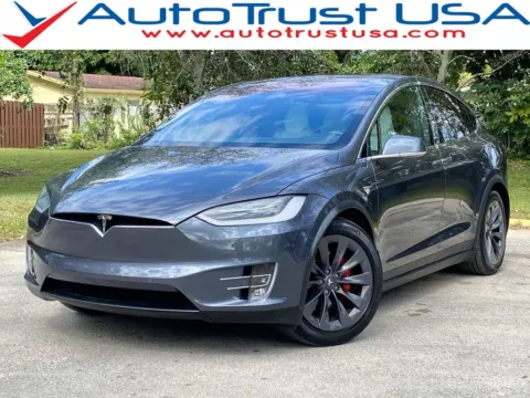 Gray 2018 Tesla Model X P100D for sale in Miramar, FL