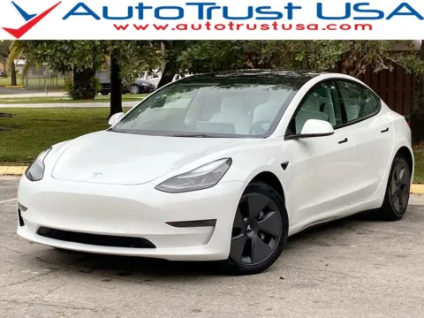 White 2023 Tesla Model 3 Long Range for sale in Miramar, FL