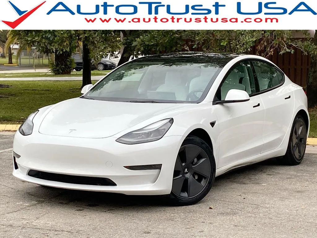 White 2023 Tesla Model 3 Long Range for sale in Miramar, FL