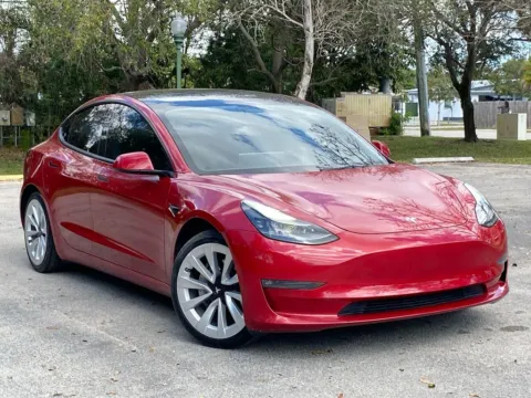 Another view of 2022 Tesla Model 3 Long Range for sale in Miramar, FL at Auto Trust USA