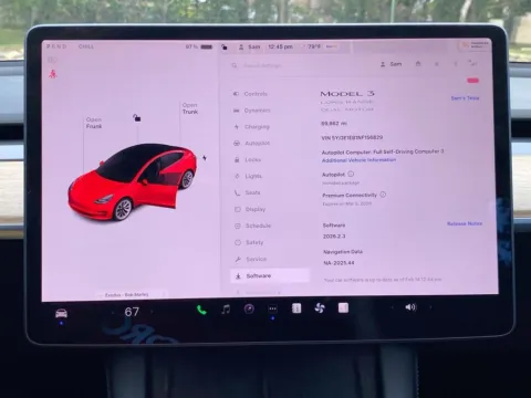 Another view of 2022 Tesla Model 3 Long Range for sale in Miramar, FL at Auto Trust USA
