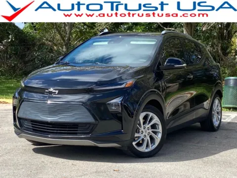 Black 2022 Chevrolet Bolt EUV LT for sale in Miramar, FL