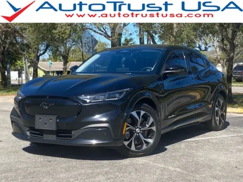 Black 2021 Ford Mustang Mach-E Premium for sale in Miramar, FL