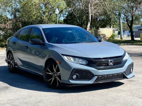 Another view of 2018 Honda Civic Hatchback Sport for sale in Miramar, FL at Auto Trust USA