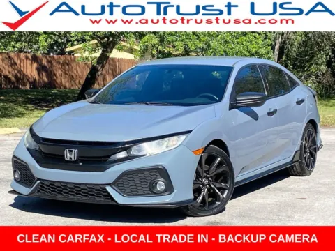 Beige 2018 Honda Civic Sport for sale in Miramar, FL