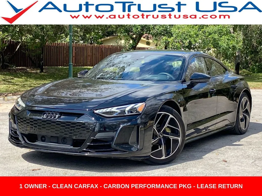 Black 2024 Audi RS e-tron GT for sale in Miramar, FL