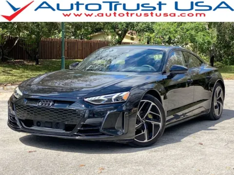 Black 2024 Audi RS e-tron GT for sale in Miramar, FL