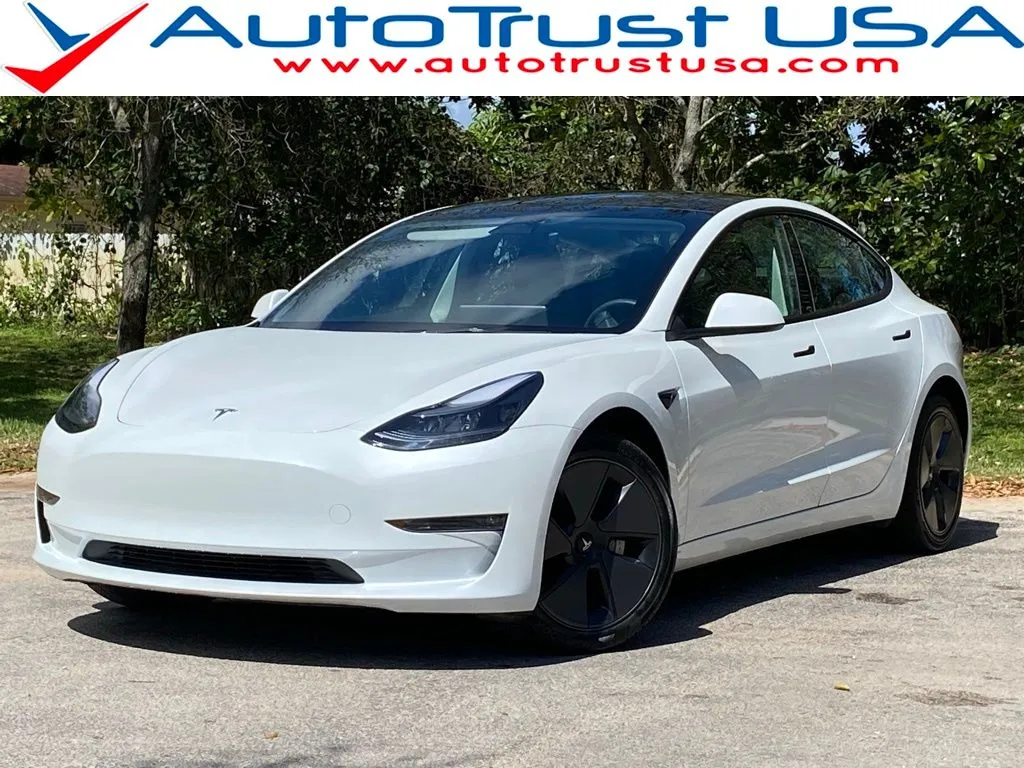 White 2023 Tesla Model 3 Long Range for sale in Miramar, FL
