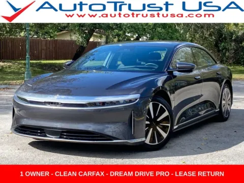 Gray 2024 Lucid Air Pure for sale in Miramar, FL