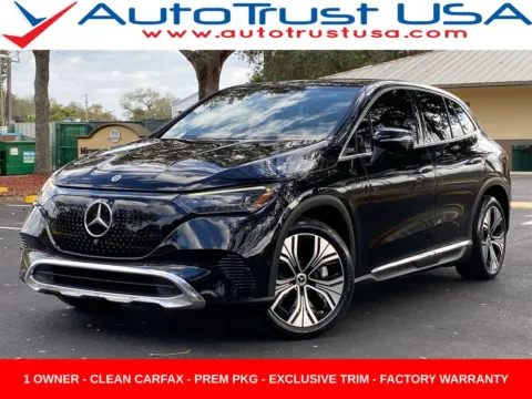 Black 2023 Mercedes-Benz EQE 350+ SUV for sale in Miramar, FL