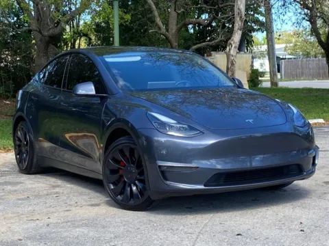 Another view of 2022 Tesla Model Y Performance for sale in Miramar, FL at Auto Trust USA