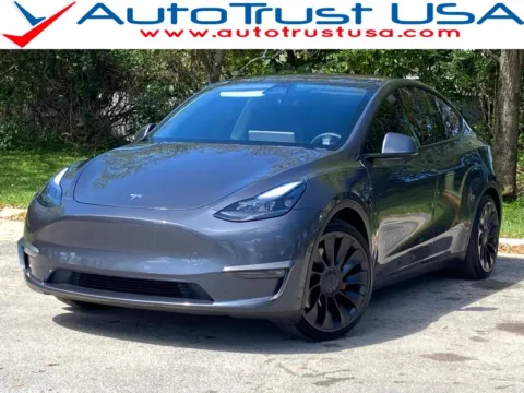 Silver 2022 Tesla Model Y Performance for sale in Miramar, FL
