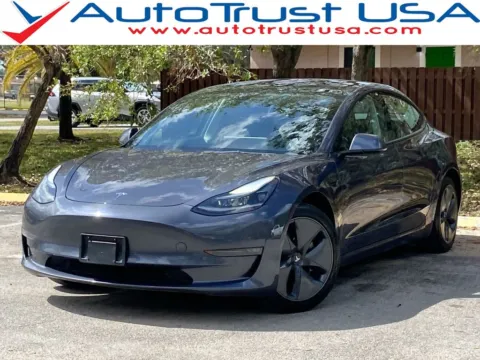 Blue 2022 Tesla Model 3 Long Range for sale in Miramar, FL