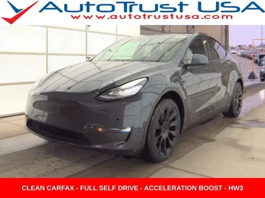 Silver 2020 Tesla Model Y Long Range for sale in Miramar, FL
