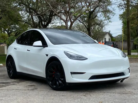 Another view of 2022 Tesla Model Y Performance for sale in Miramar, FL at Auto Trust USA