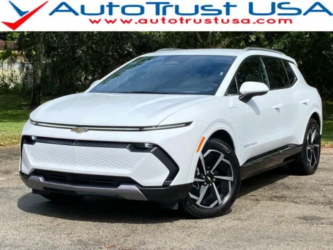 White 2025 Chevrolet Equinox EV LT for sale in Miramar, FL