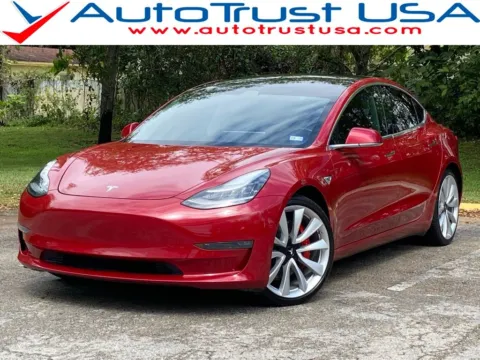 Red 2019 Tesla Model 3 Performance for sale in Miramar, FL