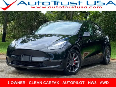Black 2022 Tesla Model Y Performance for sale in Miramar, FL