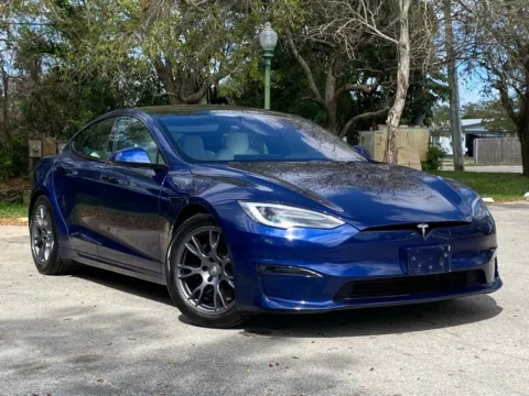 Another view of 2022 Tesla Model S for sale in Miramar, FL at Auto Trust USA