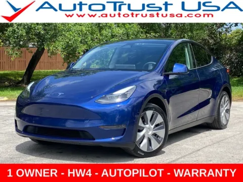 Blue 2024 Tesla Model Y Long Range for sale in Miramar, FL