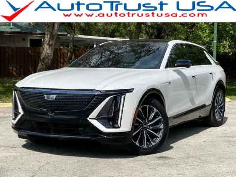 White 2024 Cadillac LYRIQ Sport for sale in Miramar, FL
