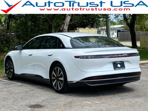 White 2024 Lucid Air Pure for sale in Miramar, FL