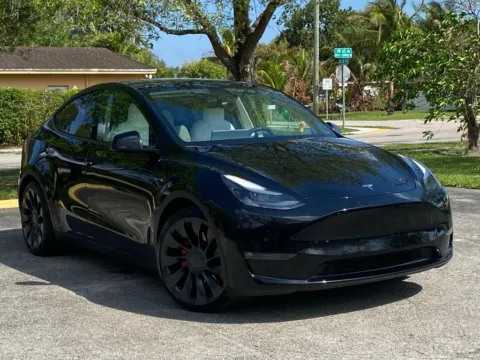 Another view of 2022 Tesla Model Y Performance for sale in Miramar, FL at Auto Trust USA
