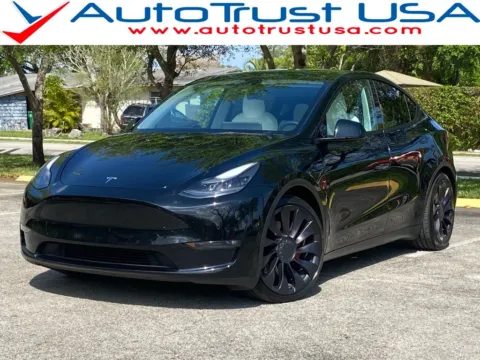 Black 2022 Tesla Model Y Performance for sale in Miramar, FL