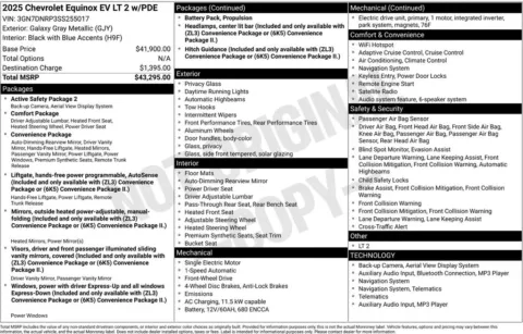 Another view of 2025 Chevrolet Equinox EV LT for sale in Miramar, FL at Auto Trust USA