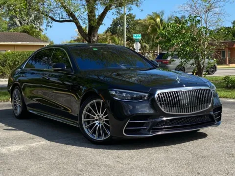 Another view of 2021 Mercedes-Benz S-Class S 580 for sale in Miramar, FL at Auto Trust USA