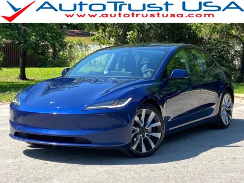 Blue 2024 Tesla Model 3 Long Range for sale in Miramar, FL