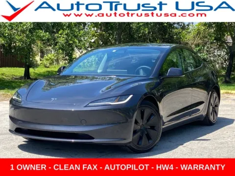 Gray 2024 Tesla Model 3 Long Range for sale in Miramar, FL