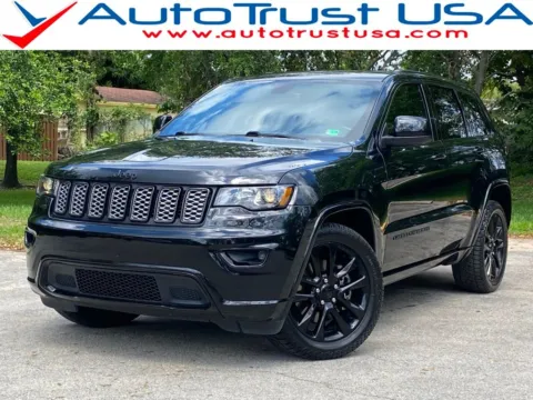 Black 2021 Jeep Grand Cherokee Laredo X for sale in Miramar, FL