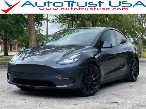 Silver 2022 Tesla Model Y Performance for sale in Miramar, FL
