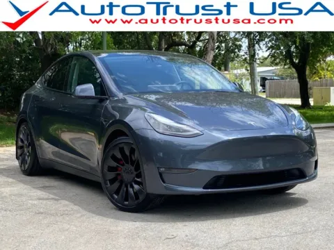 Silver 2022 Tesla Model Y Performance for sale in Miramar, FL