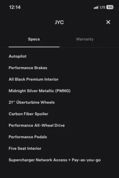 Another view of 2022 Tesla Model Y Performance for sale in Miramar, FL at Auto Trust USA