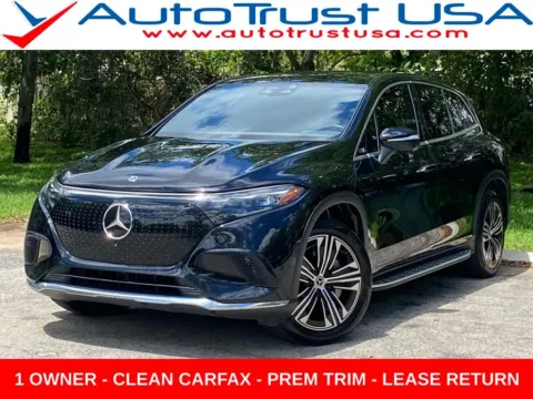 Black 2023 Mercedes-Benz EQS 450 for sale in Miramar, FL