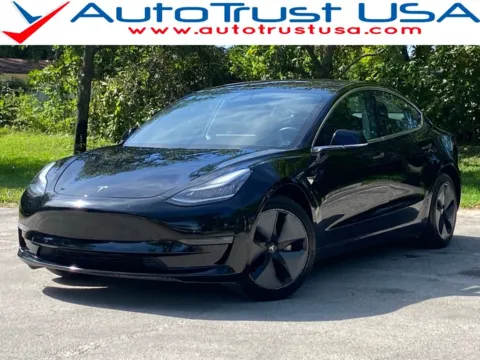 Black 2019 Tesla Model 3 Standard Range Plus for sale in Miramar, FL