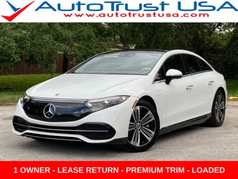 White 2023 Mercedes-Benz EQS 450 for sale in Miramar, FL