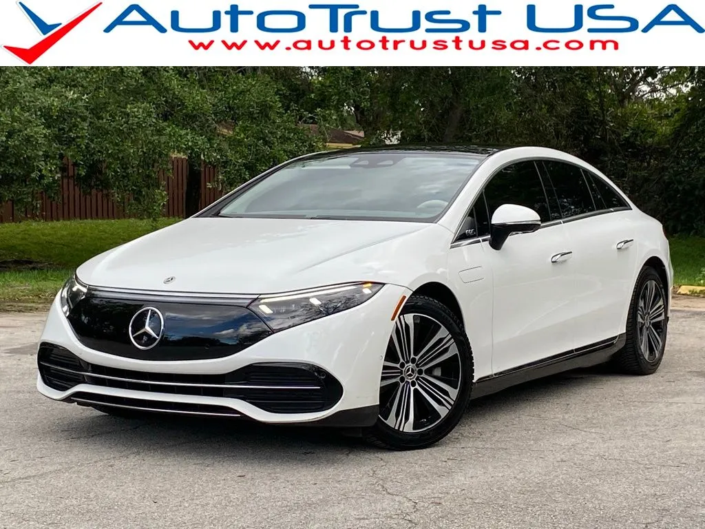Black 2023 Mercedes-Benz EQS 450 for sale in Miramar, FL
