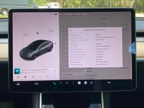 Another view of 2019 Tesla Model 3 Long Range for sale in Miramar, FL at Auto Trust USA