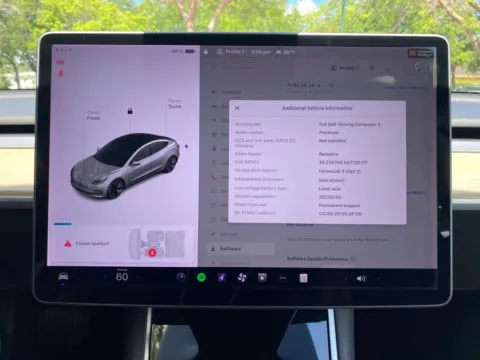 Another view of 2018 Tesla Model 3 Long Range for sale in Miramar, FL at Auto Trust USA