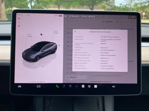 Another view of 2023 Tesla Model 3 for sale in Miramar, FL at Auto Trust USA